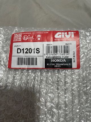 Pantalla GIVI Honda Transalp 750