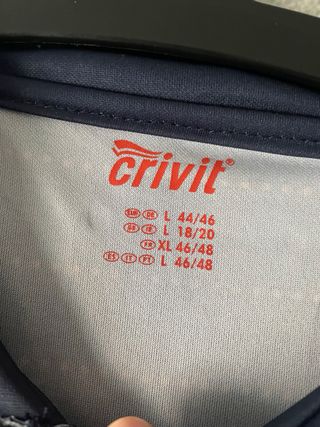 Maillot Ciclismo Crivit Talla L Hombre