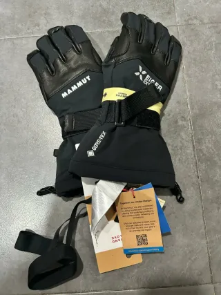 Guantes Nieve Mammut Gore-Tex Nuevos
