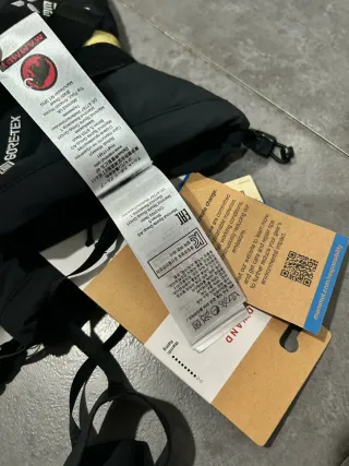 Guantes Nieve Mammut Gore-Tex Nuevos