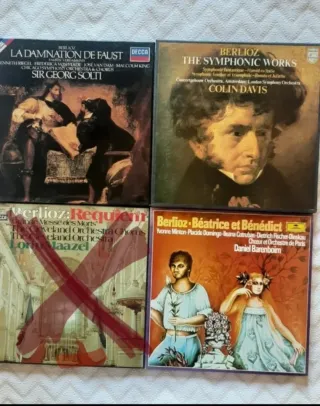 Vinilos. Berlioz: La Damnation de Faust / Symphoni