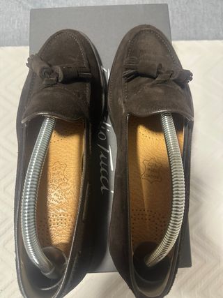 Mocasines Emidio Tucci Marrones Borlas
