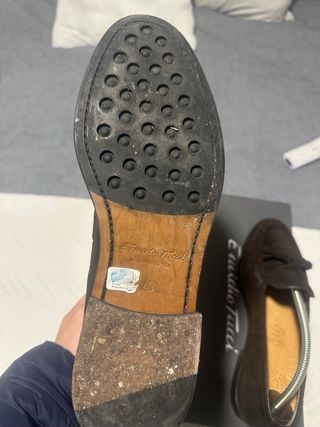 Mocasines Emidio Tucci Marrones Borlas