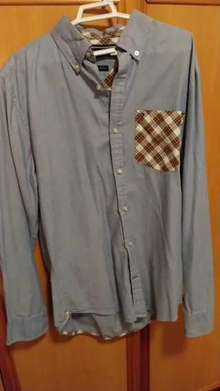 Camisa Tommy Hilfiger Azul Talla M