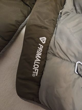 Nike Therma-FIT Chaqueta Acolchada Gris/Marrón