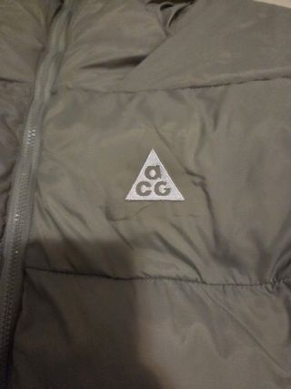 Nike Therma-FIT Chaqueta Acolchada Gris/Marrón