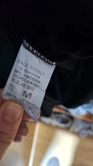 Vestido largo manga larga cuello alto