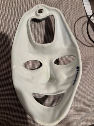 Máscara Sargadelos Azul y Blanca