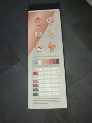 Depiladora IPL Láser Gold/Blanco