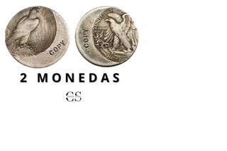 2 MONEDAS ANTICHE CON ERRORE DI CONIAZIONE USA