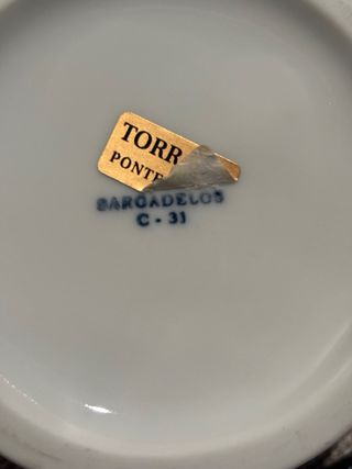 Cenicero Sargadelos Azul y Blanco