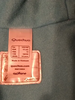 Chubasquero Quechua Azul Marino
