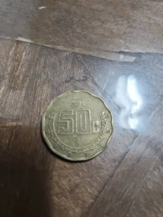 Moneda 50 Centavos 2011