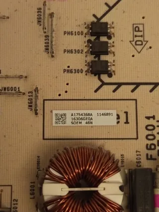 Placa base Sony KDL-46EX700 Fuente alimentacion