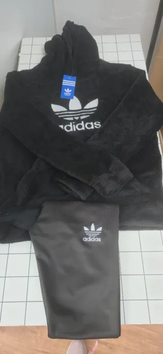 Conjunto Adidas Peluche Chándal Mujer