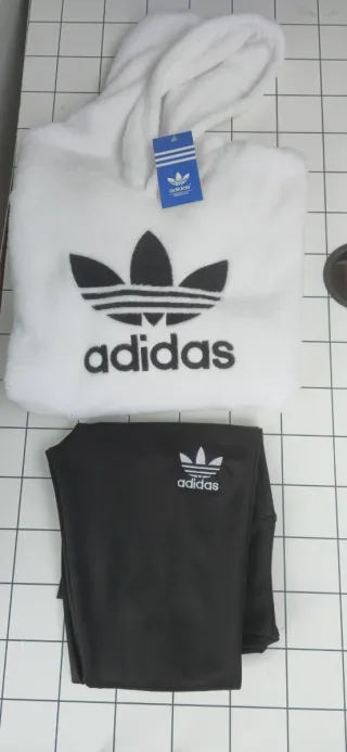 Conjunto Adidas Peluche Chándal Mujer