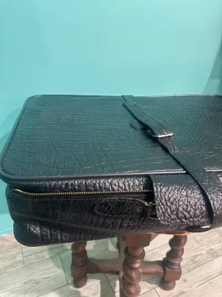 Valigia vintage nera