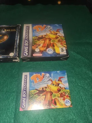 Cajas y manuales GBA