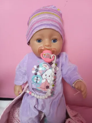 Muñeca Baby Born con Carro y Capazo