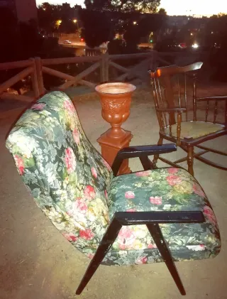 GRAN OFERTA silla y sillón vintage