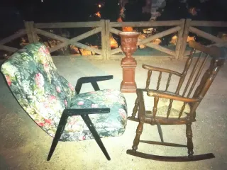 GRAN OFERTA silla y sillón vintage