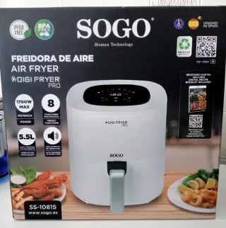 Freidora de Aire SOGO Digi Fryer Pro 5.5L