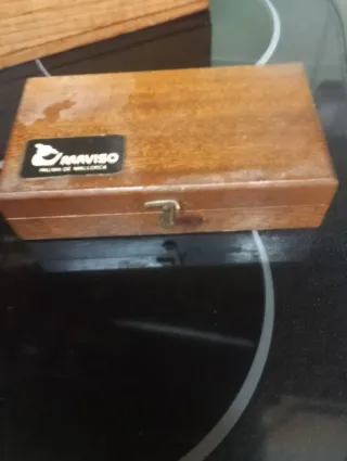 Caja de pesas farmacia antiguas