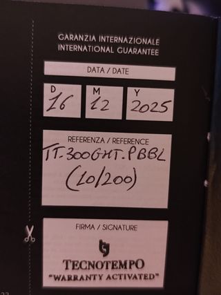 Tecnotempo GMT Universal 300M Automático 'Batman'