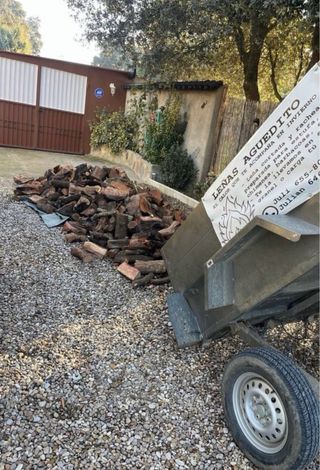 Leña de encina 100% seca