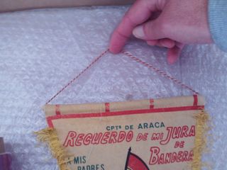 banderin militar acontecimiento de jura bandera de