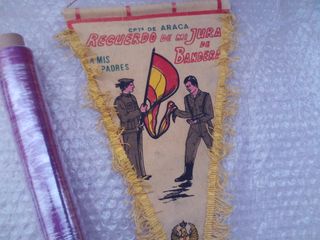 banderin militar acontecimiento de jura bandera de