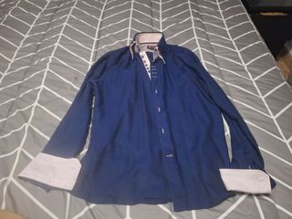 Cazadora cuero negra Springfield Talla