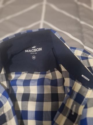 Cazadora cuero negra Springfield Talla