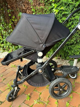 Bugaboo Cameleon 3 Plus Negro + patinete