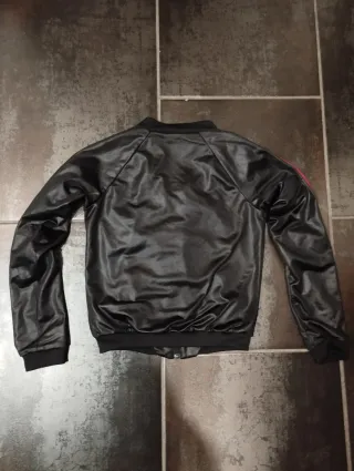 Giacca Adidas lucida donna S nero/rosso Chile62