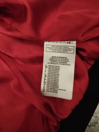 Giacca Adidas lucida donna S nero/rosso Chile62