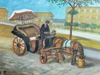 Quadro olio su tela 50x60 cm