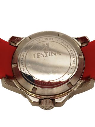 RELOJ CRONOGRAFO FESTINA F20662 AZUL Y ROJO