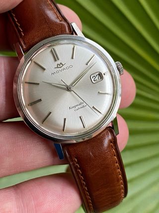 Reloj Movado Kingmatic Calendar Vintage