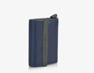 Cartera Tarjetero Porsche Design Piel Gris