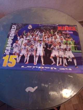 Póster Fútbol Real Madrid La Décima Champions