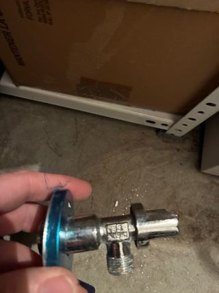 Rubinetto per lavatrice anticalcare a 1/4 di giro