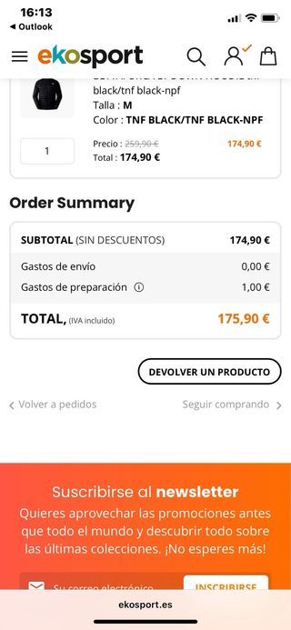 plumas the north face 800 cuins como nuevo