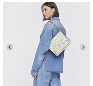 Bolso bandolera Tous beige y rosa