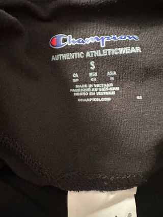 Leggings Champion Mujer Negros