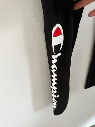 Leggings Champion Mujer Negros