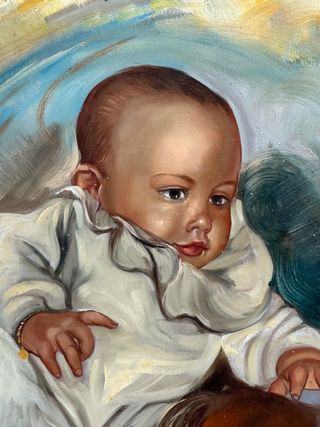 Quadro 50x50 olio su legno