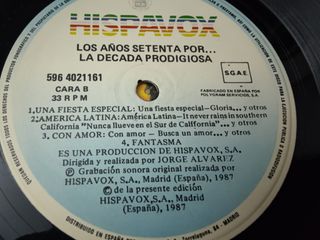 Vinilo Los Años 70 La Década Prodigiosa