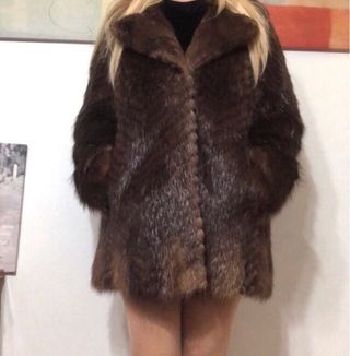 Abrigo de pelo natural Nuevo (Tara) No negociable
