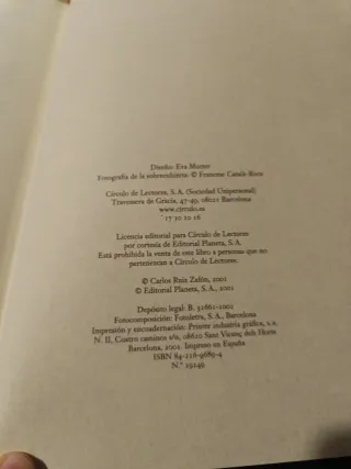 La Sombra del Viento